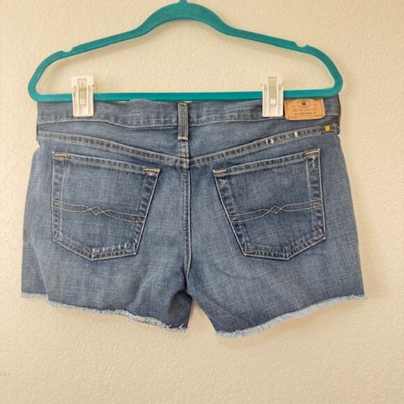 Lucky Brand‎ Womens Mid Rise Size 6 / 28 Denim Jean Shorts - Picture 3 of 7